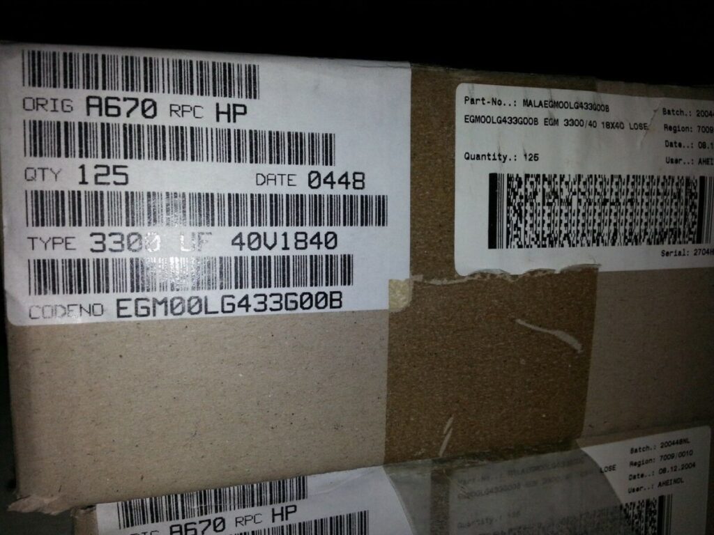 Roederstein EG 1000uF 40V Axial Electrolytic Capacitor - Germany - NOS Audio